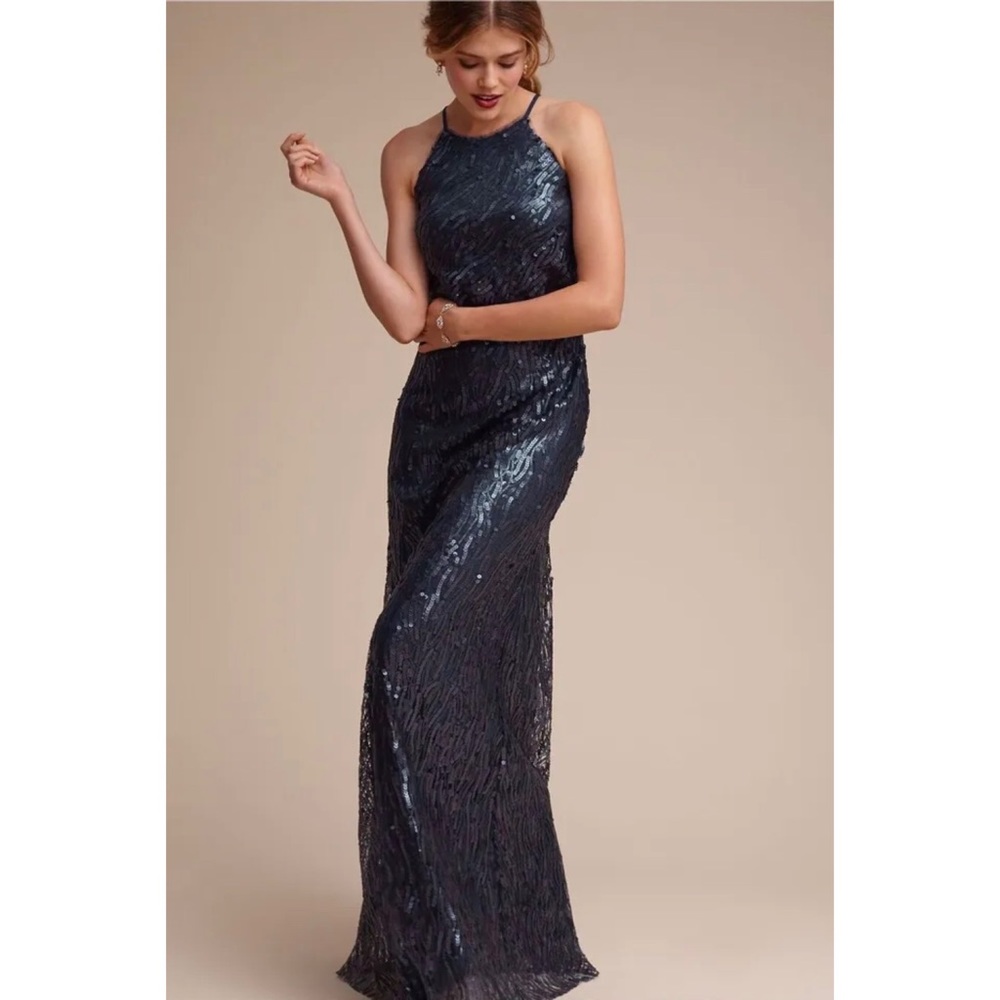 BHLDN × Donna Morgan Alana Sequin dress size 4
